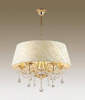 подвесная люстра odeon light plesansa 3431/5a, доставка по Казахстану 