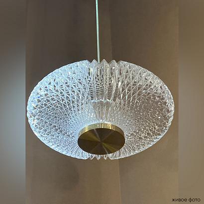 светильник подвесной crystal lux carazon  sp1 brass crystal lux 0320/201, доставка по Казахстану 