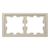 Рамка 2-постовая Schneider Electric Merten D-Life MTN4020-6533 