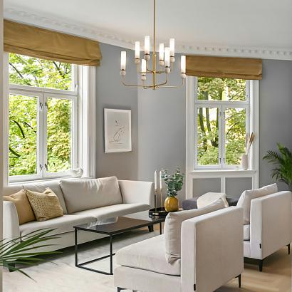 люстра freya fr5482cl-06bs1 sunspot, доставка по Казахстану 