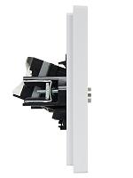 FORTE&PIANO Роз. двойная TV+RJ45 кат.5E FP236 бел. IEK 