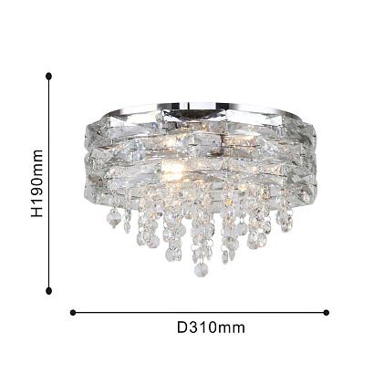 потолочная люстра icicle 4250-3c, доставка по Казахстану 