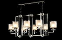 Дополнительная картинка Подвесной светильник Crystal Lux NICOLAS 3400/308L