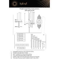 Дополнительная картинка APL.640.01.03 Бра настенное Aployt Valeri