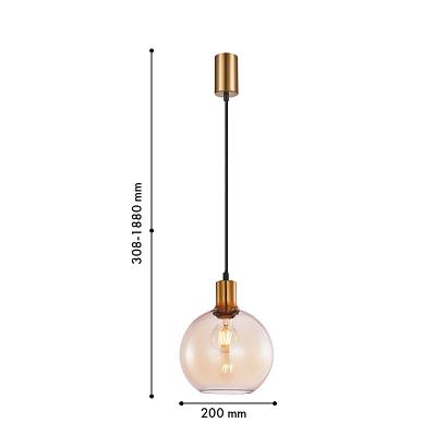подвесной светильник dubbel 4354-1p, доставка по Казахстану 