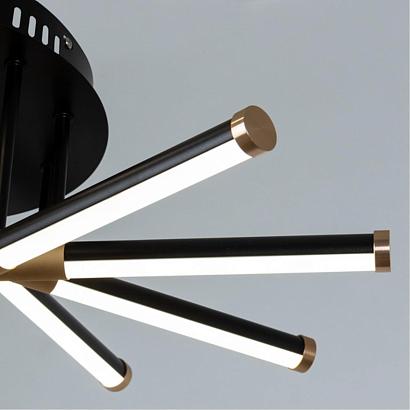 люстры потолочный светильник arte lamp fernando a2199pl-5bk, доставка по Казахстану 