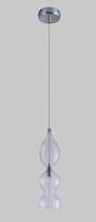 Дополнительная картинка Светильник подвесной Crystal Lux IRIS SP1 B TRANSPARENT Crystal Lux 2075/201