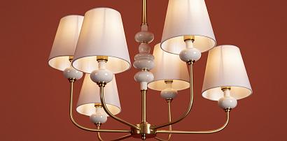 люстры люстра freya fr2038pl-06bs, доставка по Казахстану 