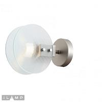 Дополнительная картинка Светильник настенный iLamp Panorama W15598-1 SN+CL