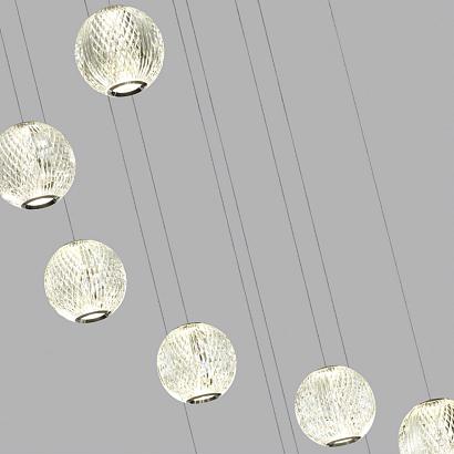 люстры 5007/56l l-vision odl24 459 люстра led 56w 4000k 4711лм crystal, доставка по Казахстану 