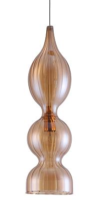 светильник подвесной crystal lux iris sp1 b amber crystal lux 2073/201, доставка по Казахстану 