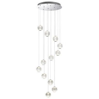 люстры 5007/56l l-vision odl24 459 люстра led 56w 4000k 4711лм crystal, доставка по Казахстану 