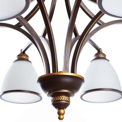 люстры подвесная люстра arte lamp bonito a9518lm-8ba, доставка по Казахстану 