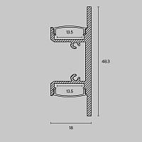 Комплектующие к светодиодной ленте Led Strip ALM-1848-B-2M купить в Алматы svet.kz