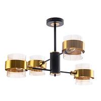люстра на штанге arte lamp carlo a8205sp-4bk, доставка по Казахстану 