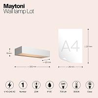 Дополнительная картинка Настенный светильник (бра) Outdoor O428WL-L20W3K