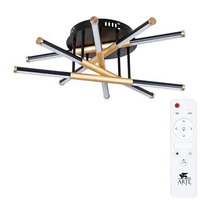 Потолочные Потолочный светильник Arte Lamp FERNANDO A2199PL-5BK, доставка по Казахстану 