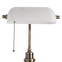 Дополнительная картинка Настольная лампа Arte Lamp Banker A2493LT-1AB