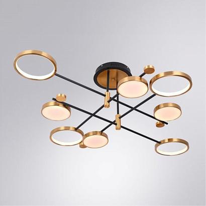 люстры потолочный светильник arte lamp holly a1364pl-8pb, доставка по Казахстану 