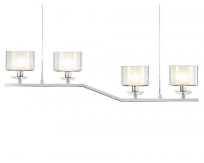 люстры newport 4400 4404/s chrome , подвесной светильник, chrome clear crystal clear glass , доставка по Казахстану 