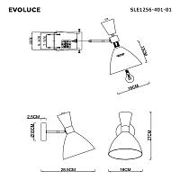 Дополнительная картинка SLE1256-401-01 Светильник настенный VISTA