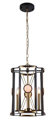 светильник подвесной crystal lux tandem sp4 d410 gold crystal lux 3151/204, доставка по Казахстану 