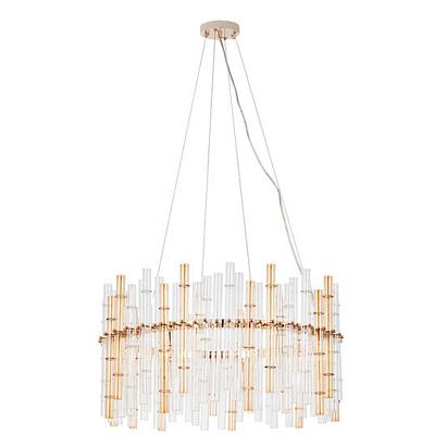 люстры подвесная люстра arte lamp crystalla a4111lm-16go, доставка по Казахстану 