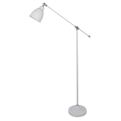 Торшер Arte Lamp Braccio A2054PN-1WH купить в Алматы svet.kz
