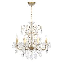 люстра crystal lux odelis sp8 gold crystal lux 2571/308, доставка по Казахстану 