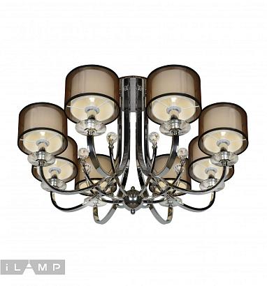 Потолочные Потолочная люстра iLamp America 88049/8 CR, доставка по Казахстану 