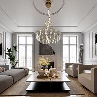 7000/51l odeon light  люстра flamenco, доставка по Казахстану 