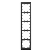 Рамка 5-постовая Schneider Electric Merten D-Life MTN4050-6534 