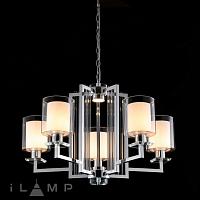 Дополнительная картинка Подвесная люстра iLamp King RM6201-5 CR+CL