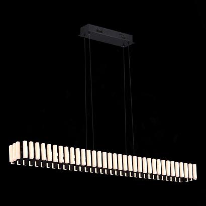 люстры sl6203.413.42 люстра подвесная st-luce черный/белый led 1*42w 3000k, доставка по Казахстану 