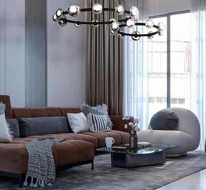 подвесной светильник svamp 4517-12p, доставка по Казахстану 