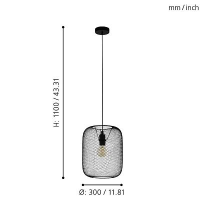 подвесной светильник eglo wrington 43331, доставка по Казахстану 