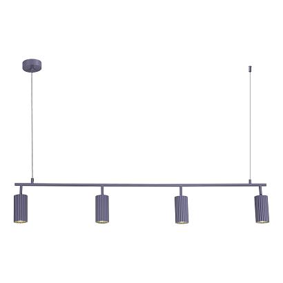 люстры sl1213.703.04 светильник подвесной st-luce серый/серый gu10 4*5w 4000k, доставка по Казахстану 