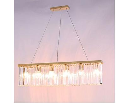 newport 10110 10116/s gold new , подвесной светильник, gold clear crystal l90*8*h21.5/221.5 cm e14 6*60w, доставка по Казахстану 