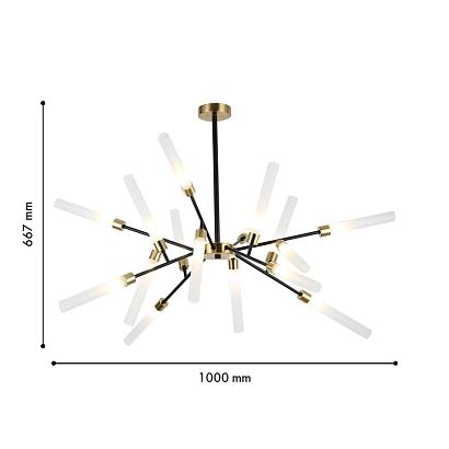 купить Потолочная люстра Istapp 4480-16C в Алматы, svet.kz, доставка по Казахстану 