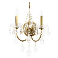 Бра Crystal Lux ODELIS AP2 GOLD Crystal Lux 2571/402