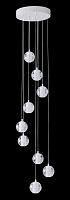 светильник подвесной crystal lux gaspar sp9 d300 white crystal lux 1870/309, доставка по Казахстану 