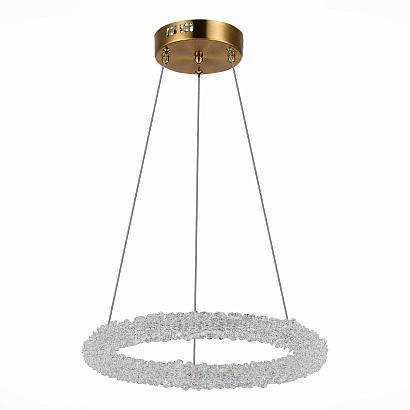 люстры sl6110.203.01 люстра подвесная st-luce золотистый/золотистый led 1*25w 3000 - 6500k, доставка по Казахстану 