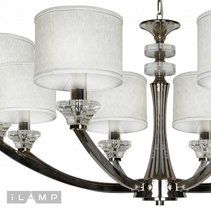 подвесная люстра ilamp oxford 85175/8 cr, доставка по Казахстану 