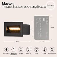 Дополнительная картинка Подсветка для лестниц Outdoor O045SL-L3B3K