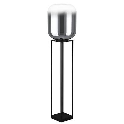 39989 Торшер BULCIAGO, 1x40W, E27, H1465, ?350, основание: B200, T200, сталь, черный/матовое стекло, купить в Алматы svet.kz