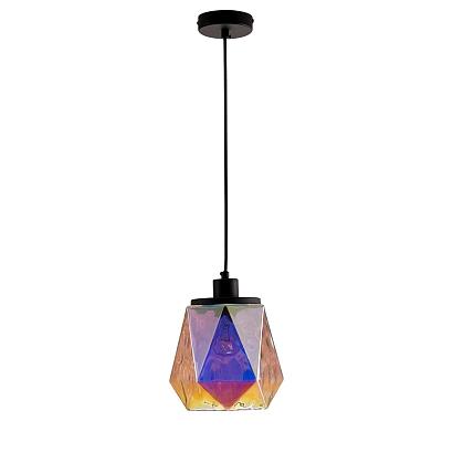 4997/1 modern odl23 303 черный/разноцветный/металл/стекло подвес e27 1*40w capra, доставка по Казахстану 