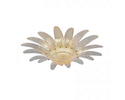 Потолочные NEWPORT  Потолочный светильник, Gold Light yellow glass D60*H18 cm G9 9*40W, доставка по Казахстану 