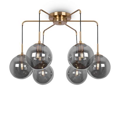 Потолочные Подвесной светильник Freya FR5140PL-06G, доставка по Казахстану 