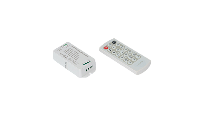 SW-DIM-2.4G-16A  Диммер, 2.4G с пультом, 21 кноп., DC12/24V, <16A(MAX) 