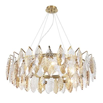 подвесной светильник crystal lux trevi sp8 brass crystal lux 3220/308, доставка по Казахстану 